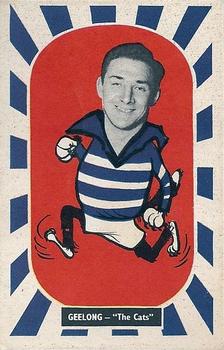 1957 Kornies Footballer Mascots #11 Bob Davis Front